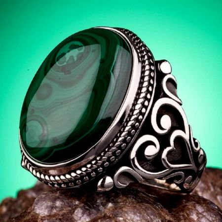 Bohemian Bezel Set 925 Sterling Silver Ring
